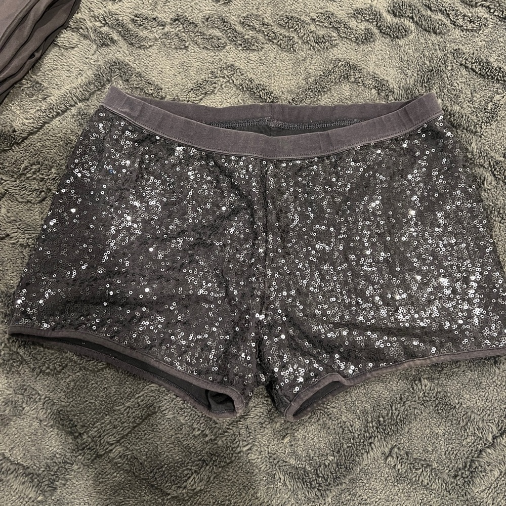 Aerie Blue Sequin Women's Shorts